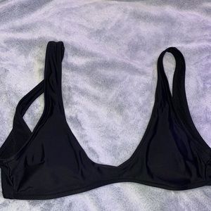 Black bikini top